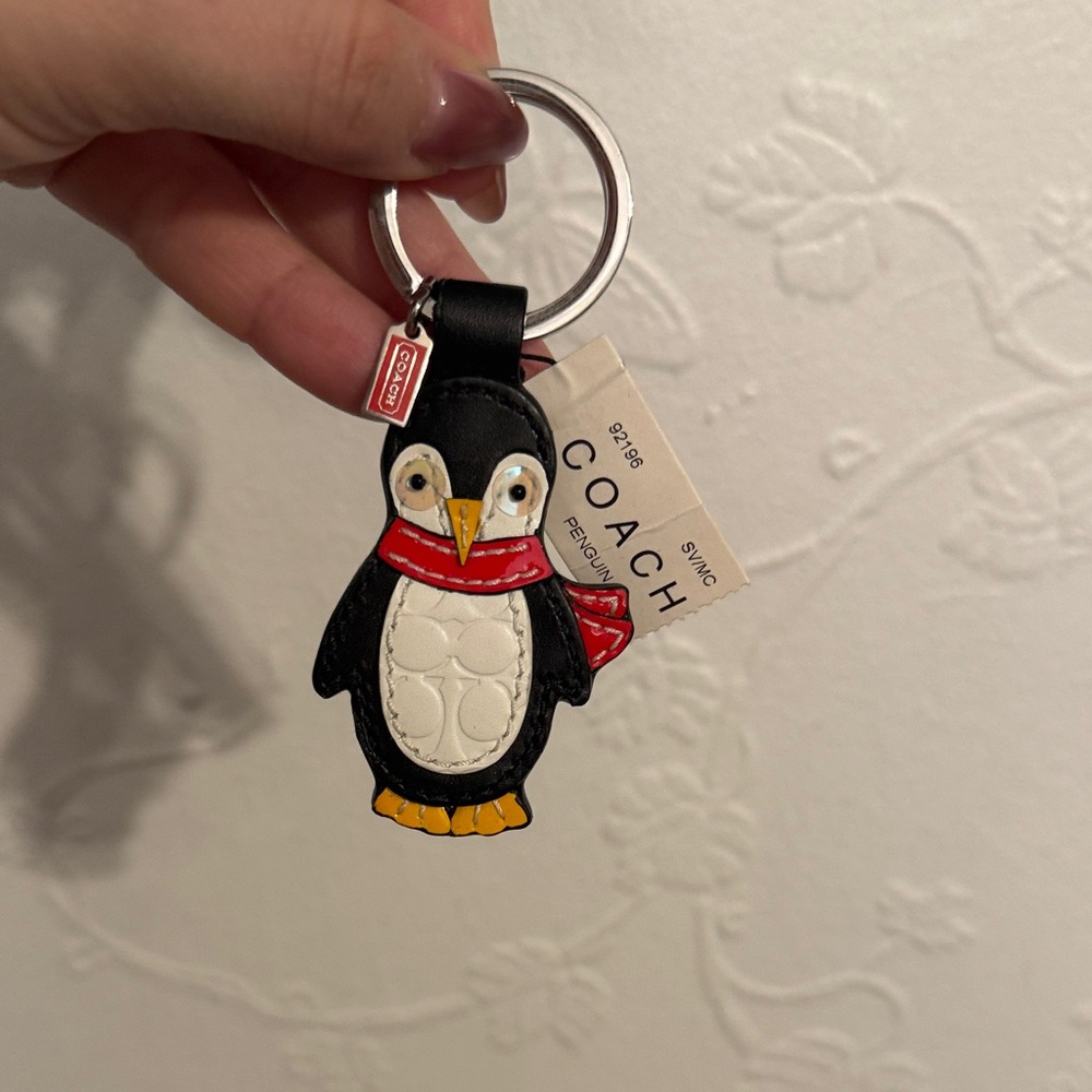 Coach Penguin Keychain